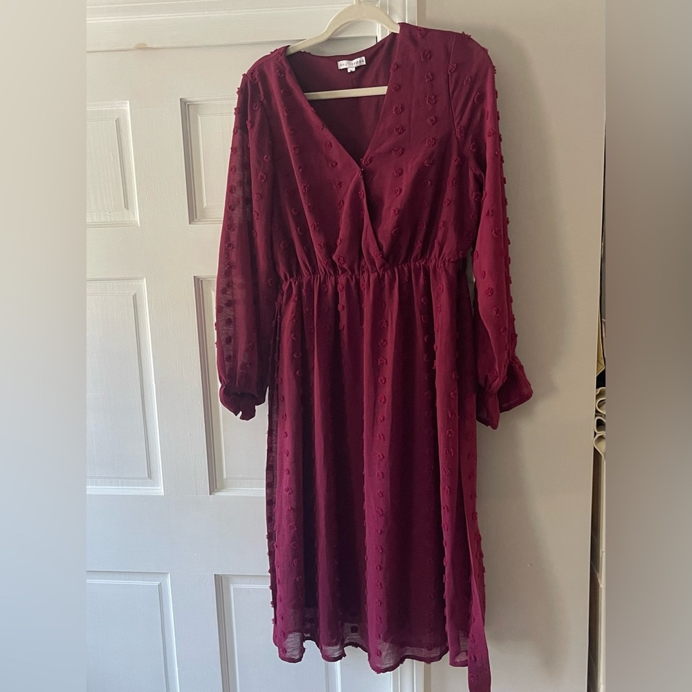 Baltic Born Paisley Dot Midi Dress